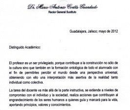 Carta 20 años.